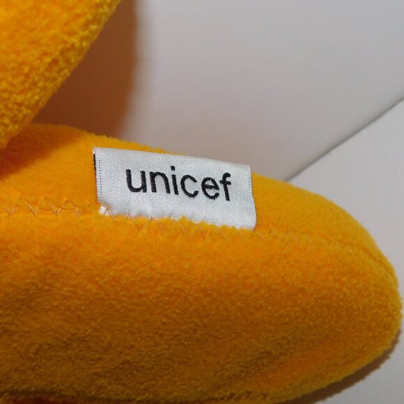 VTG Ikea 2003 Yellow Unicef Brum Bendable Poseable plush Teddy Bear 13" stuffed - Picture 7 of 7